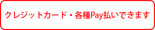 クレジットカード・各種Pay払いできます